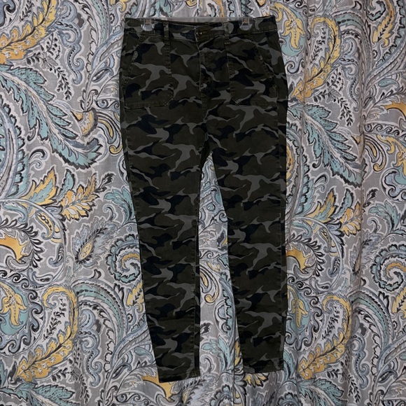Denim - Torrid camo utility jeans size 12